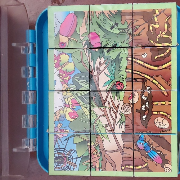 ๐ฅ5/$25๐ฅ Vintage multi-picture block puzzle - Picture 6 of 7